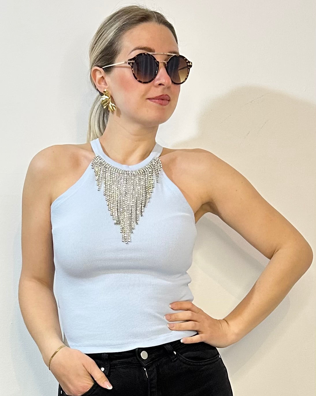 Top rhinestone LUMINA