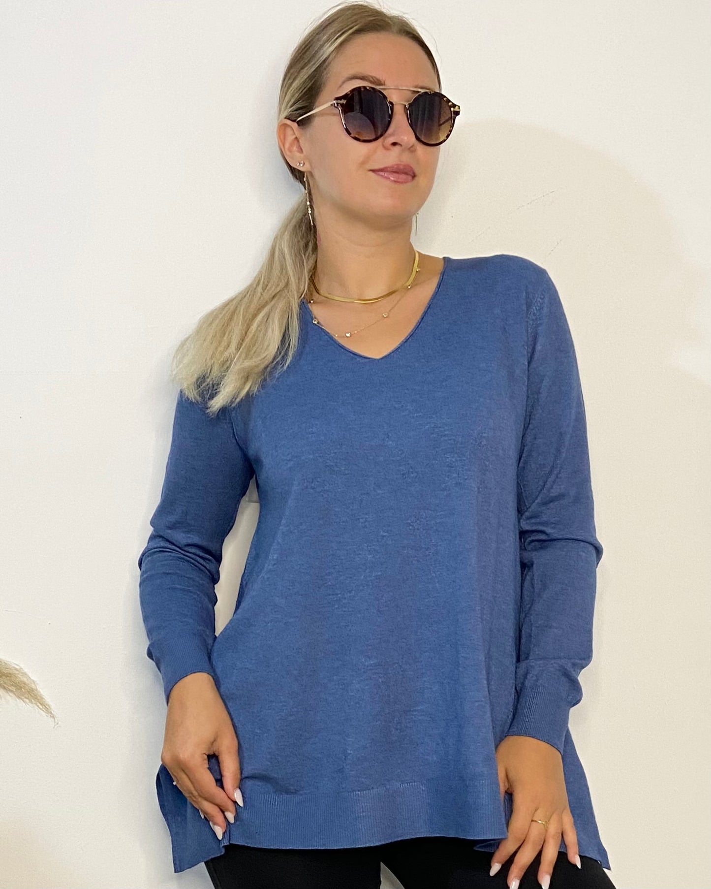 Pullover taglia comoda