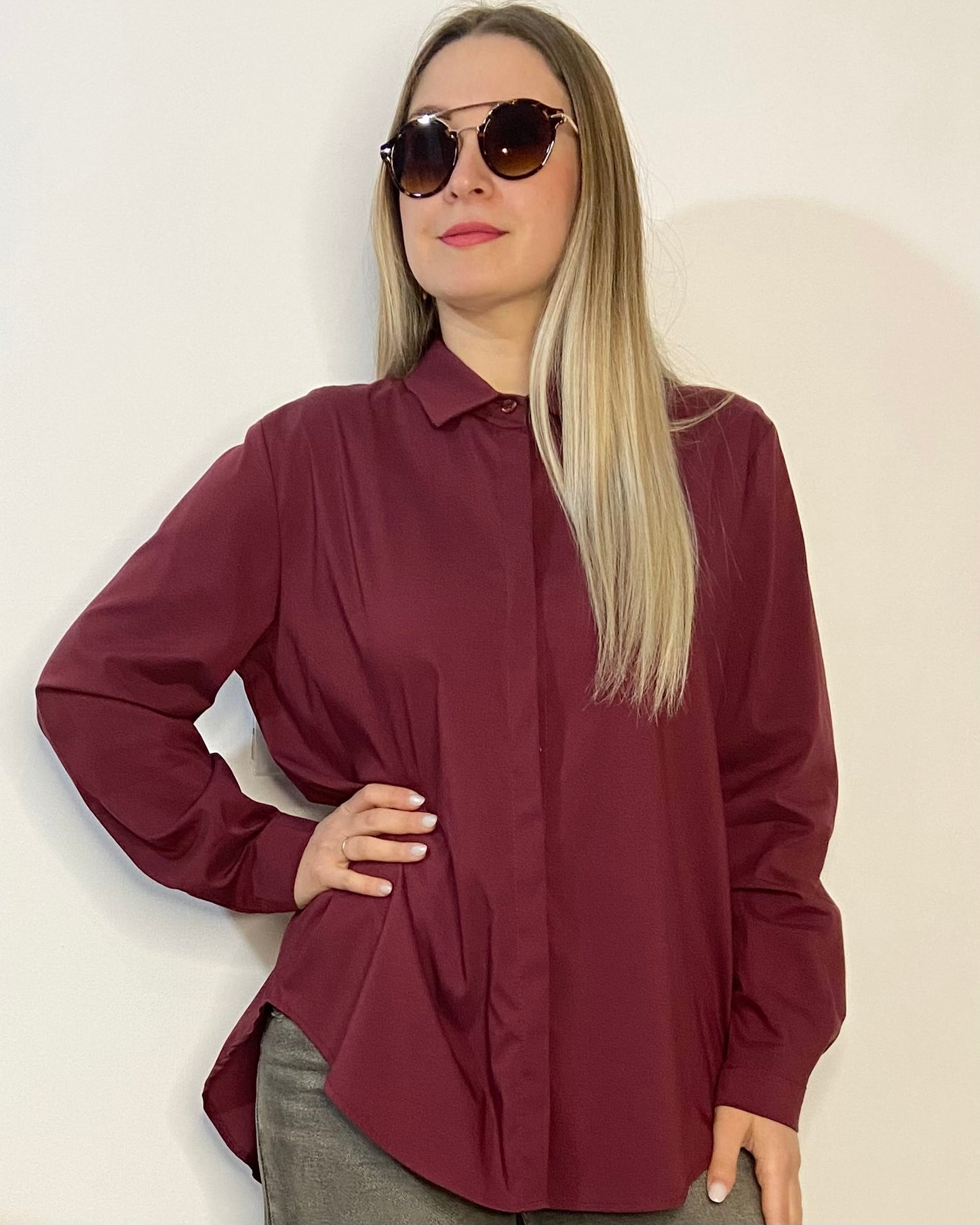 Camicia oversize "Aria"
