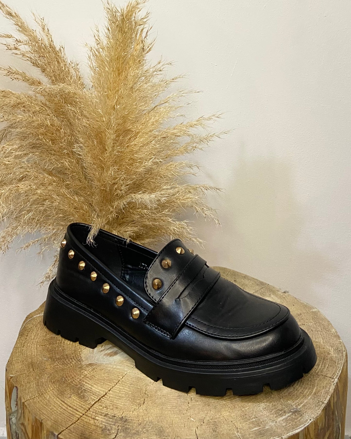 Mocassino borchie
