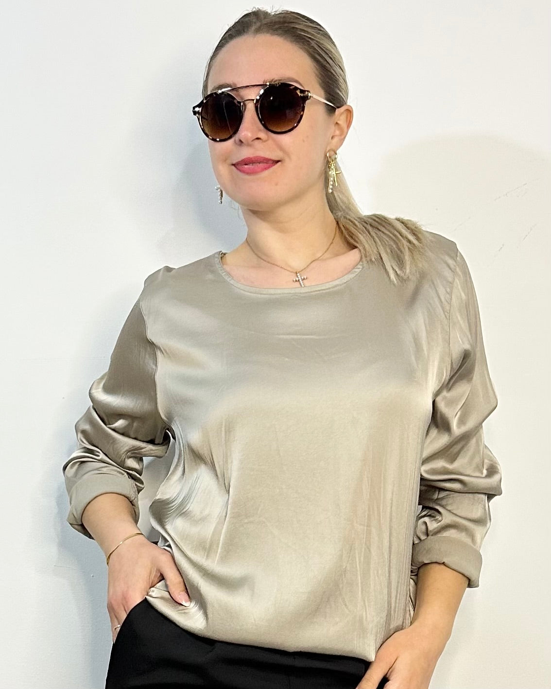 Silk blouse