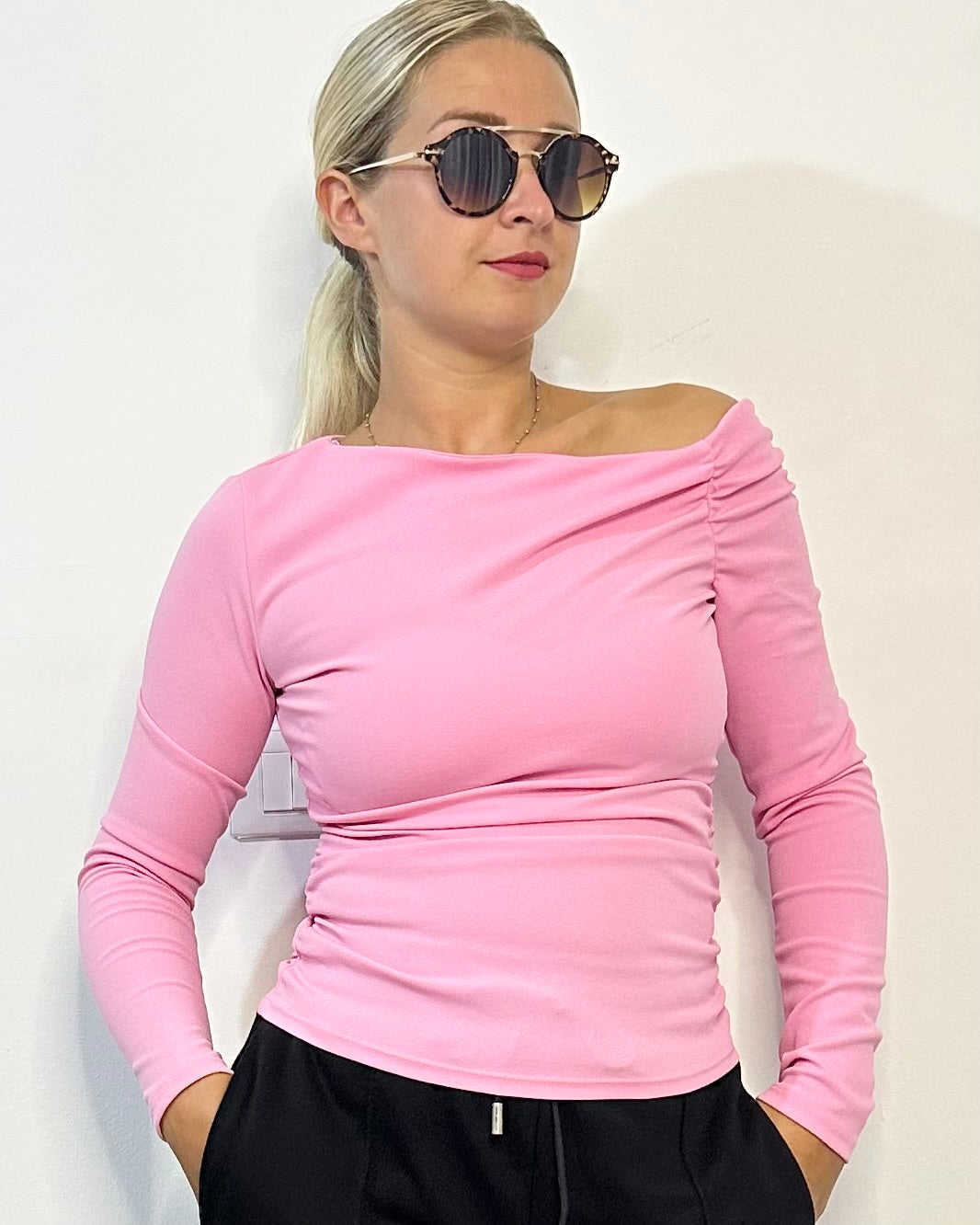 LUMINA asymmetric sweater