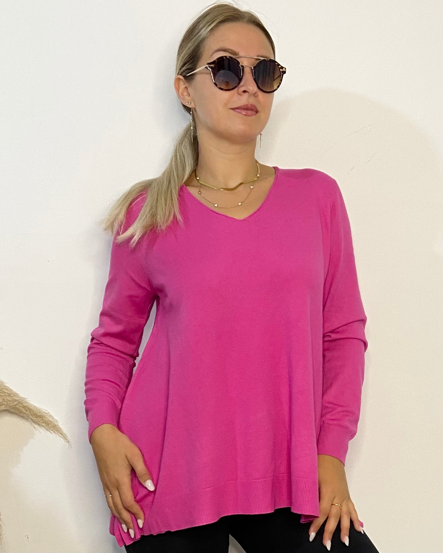 Pullover taglia comoda