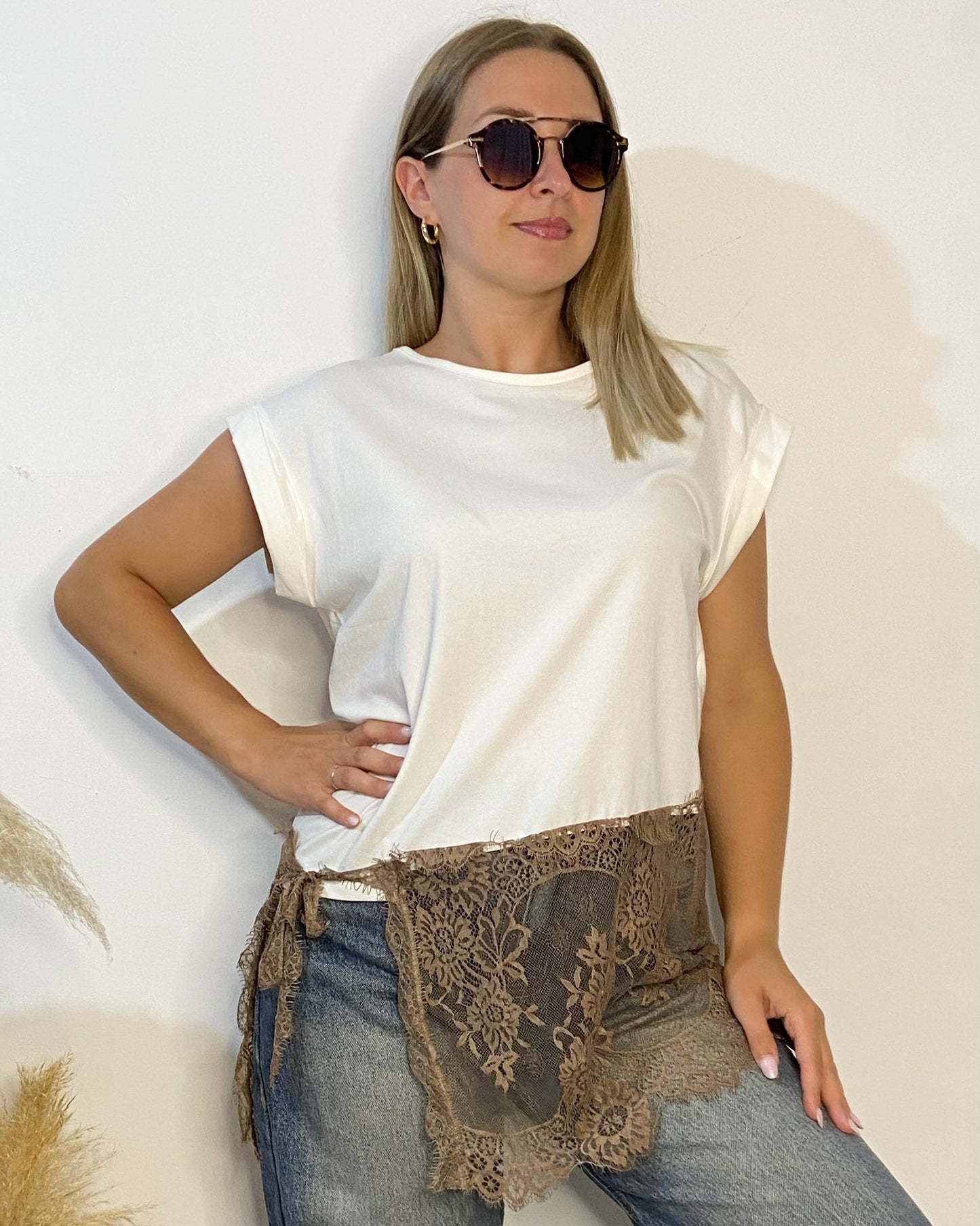 T-shirt pizzo