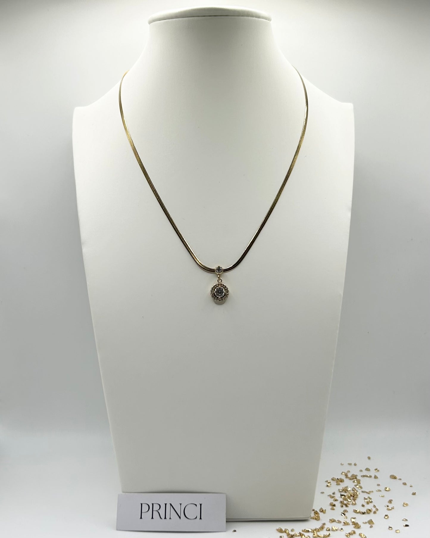 Collana snike/punto luce