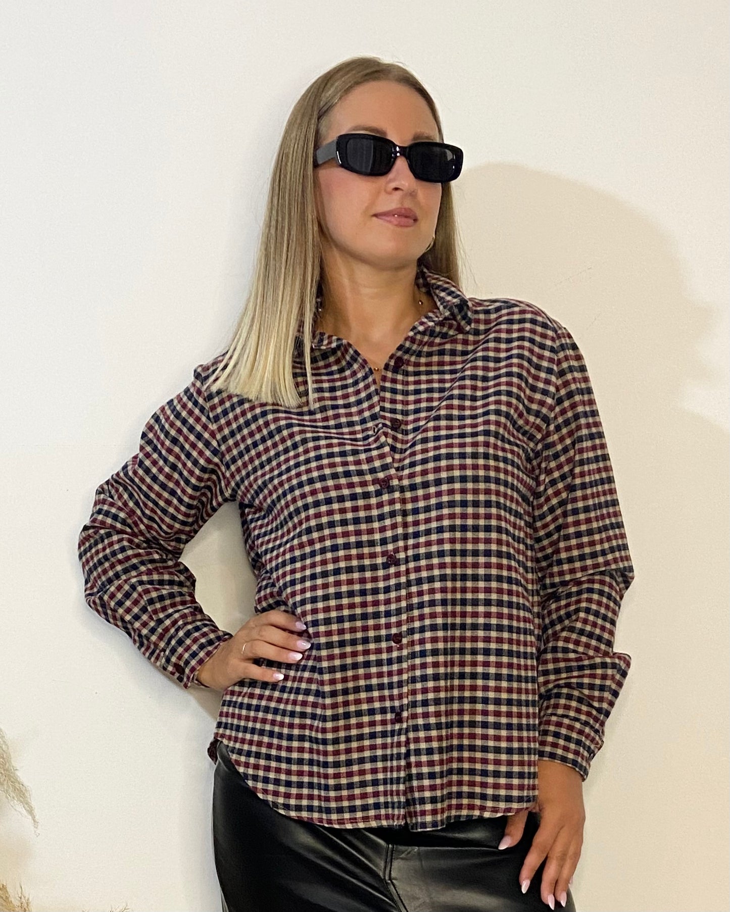 Camicia a quadri