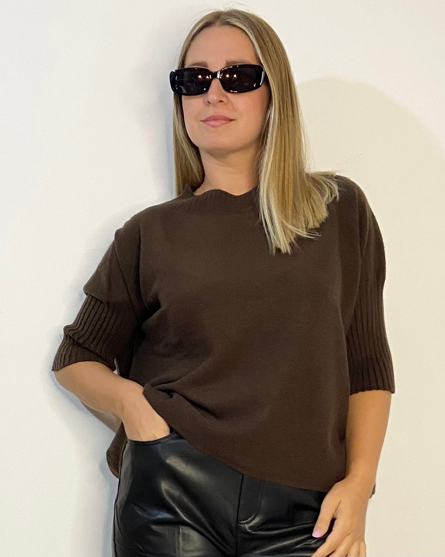Maglia in misto lana