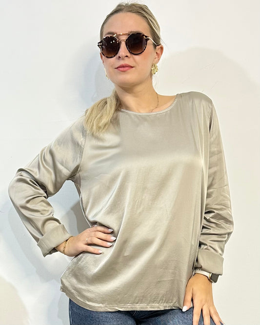 Blusa seta