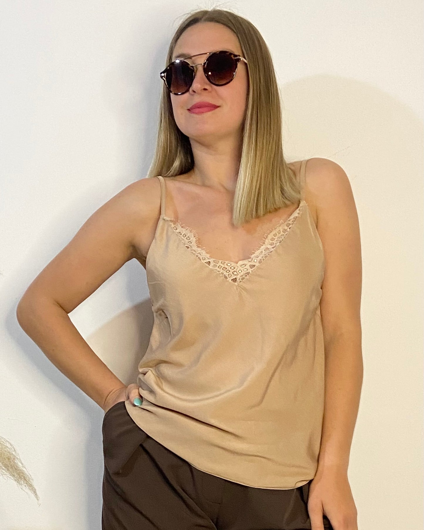 Top Lingerie pizzo