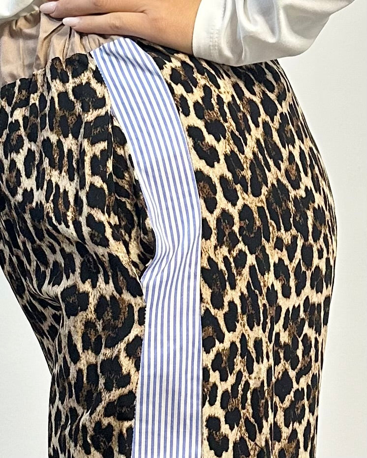 Pantalone leopardato