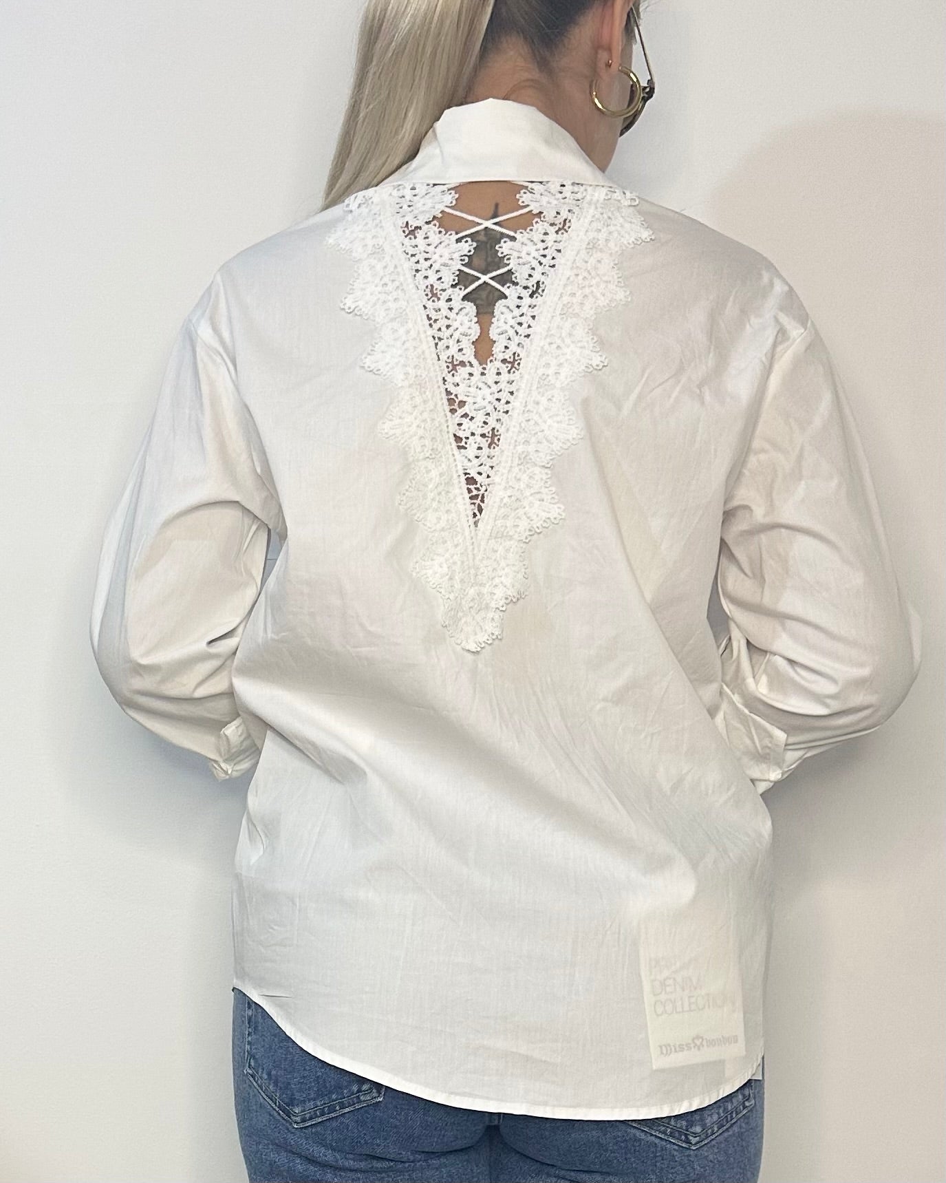 VICBEE camicia pizzo