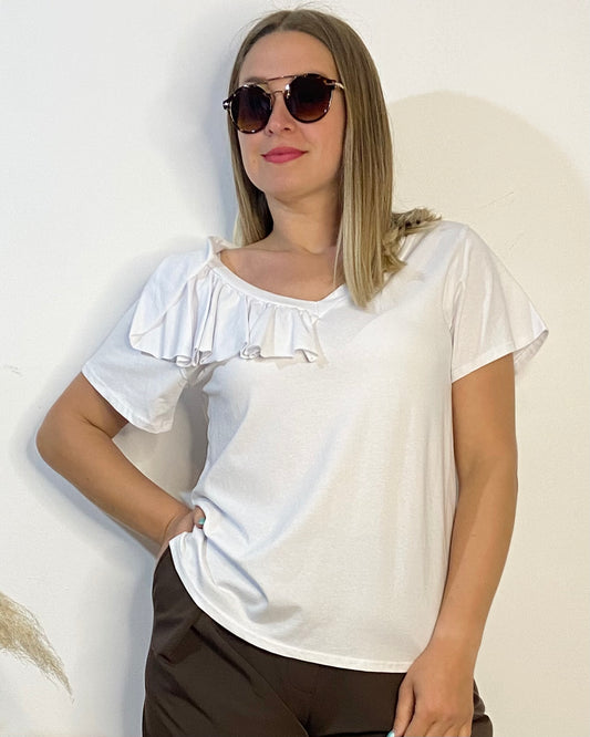 T-shirt voulant