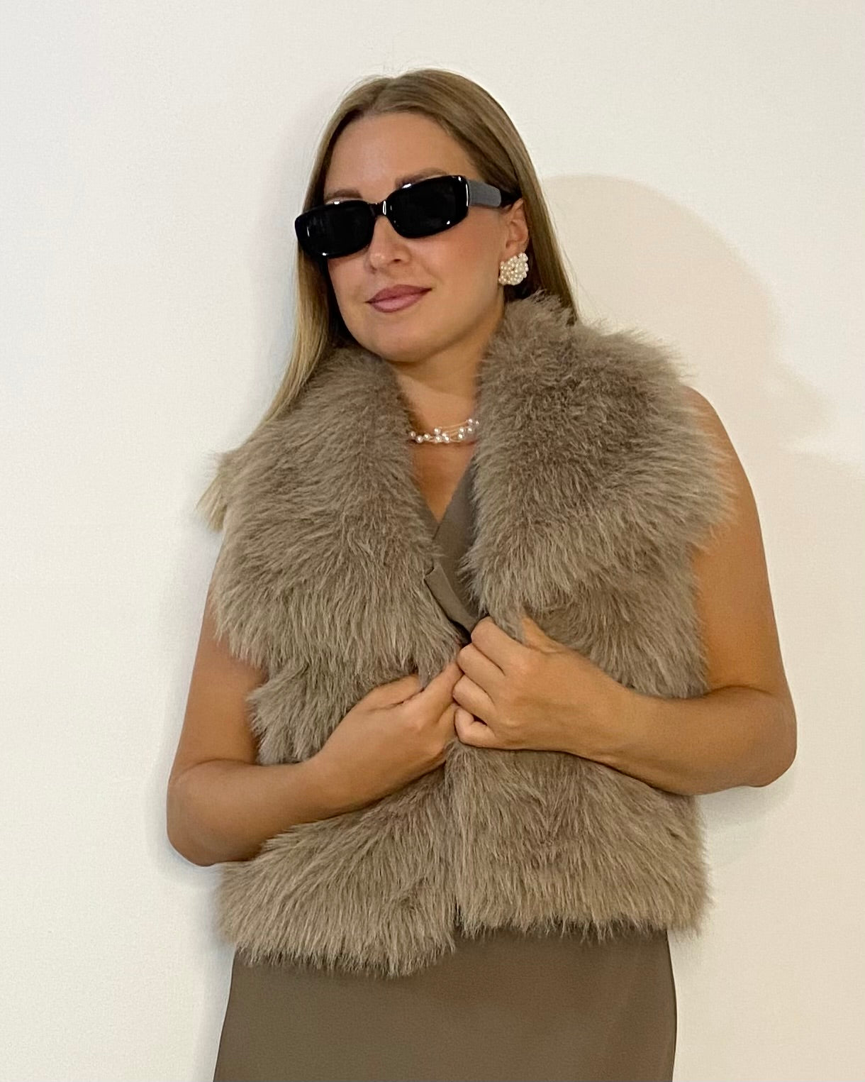 Gilet eco-pelliccia