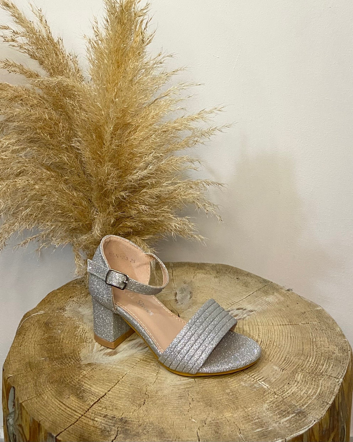 Sandali glitter bambina