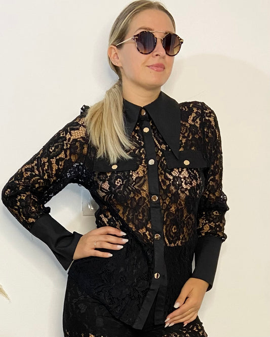 Camicia in pizzo