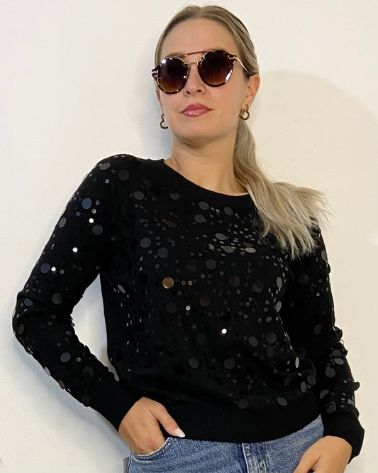 Maglia paillettes