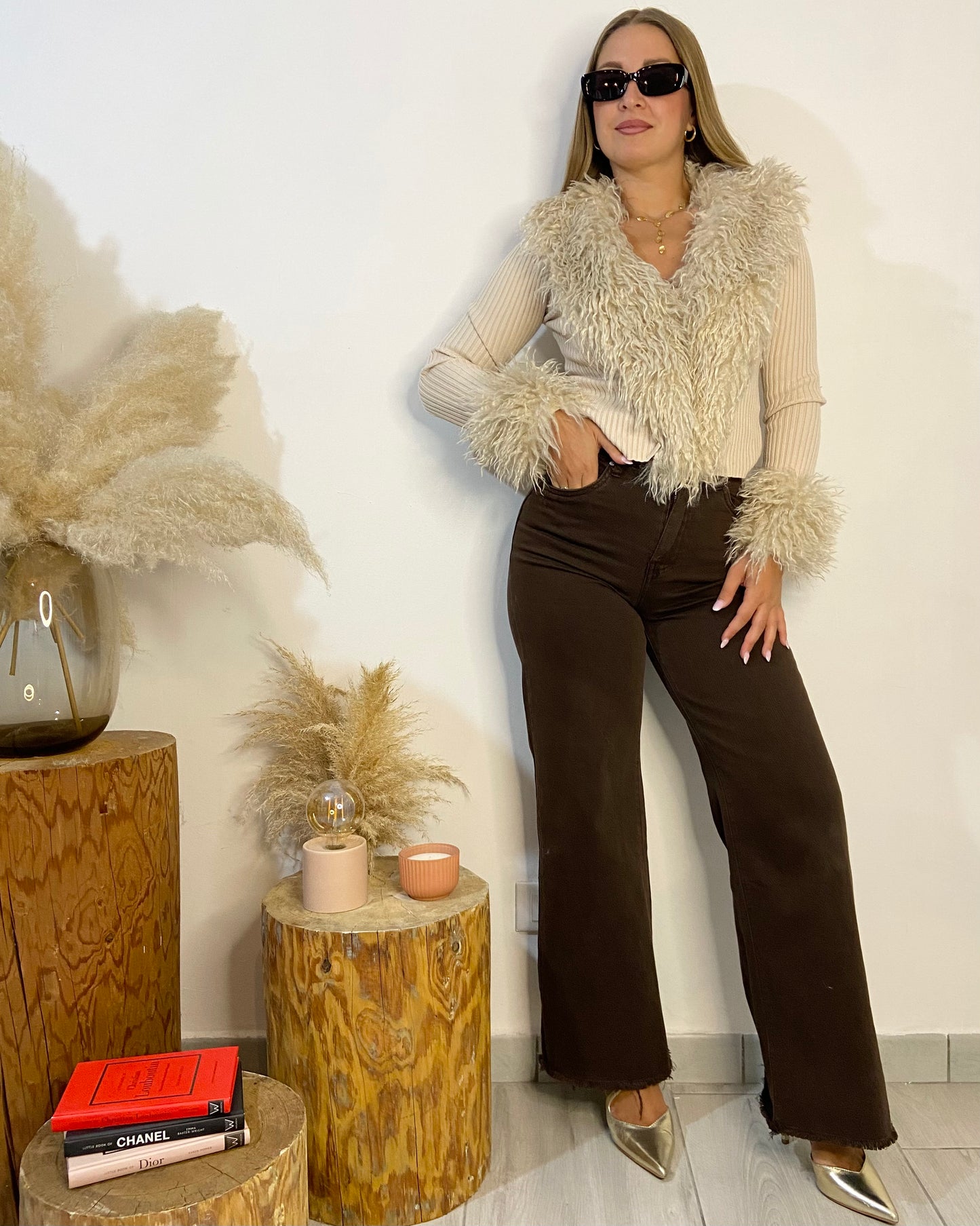 Pantaloni sfrangiati