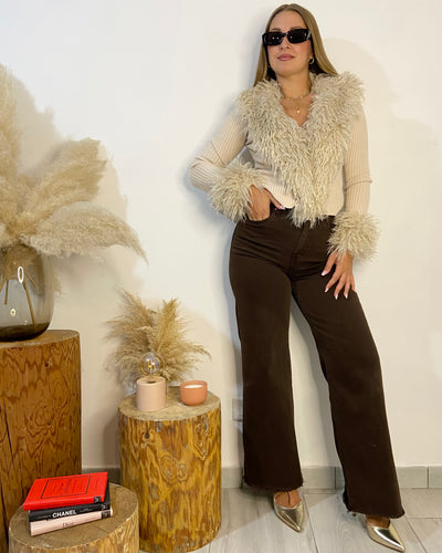 Pantaloni sfrangiati