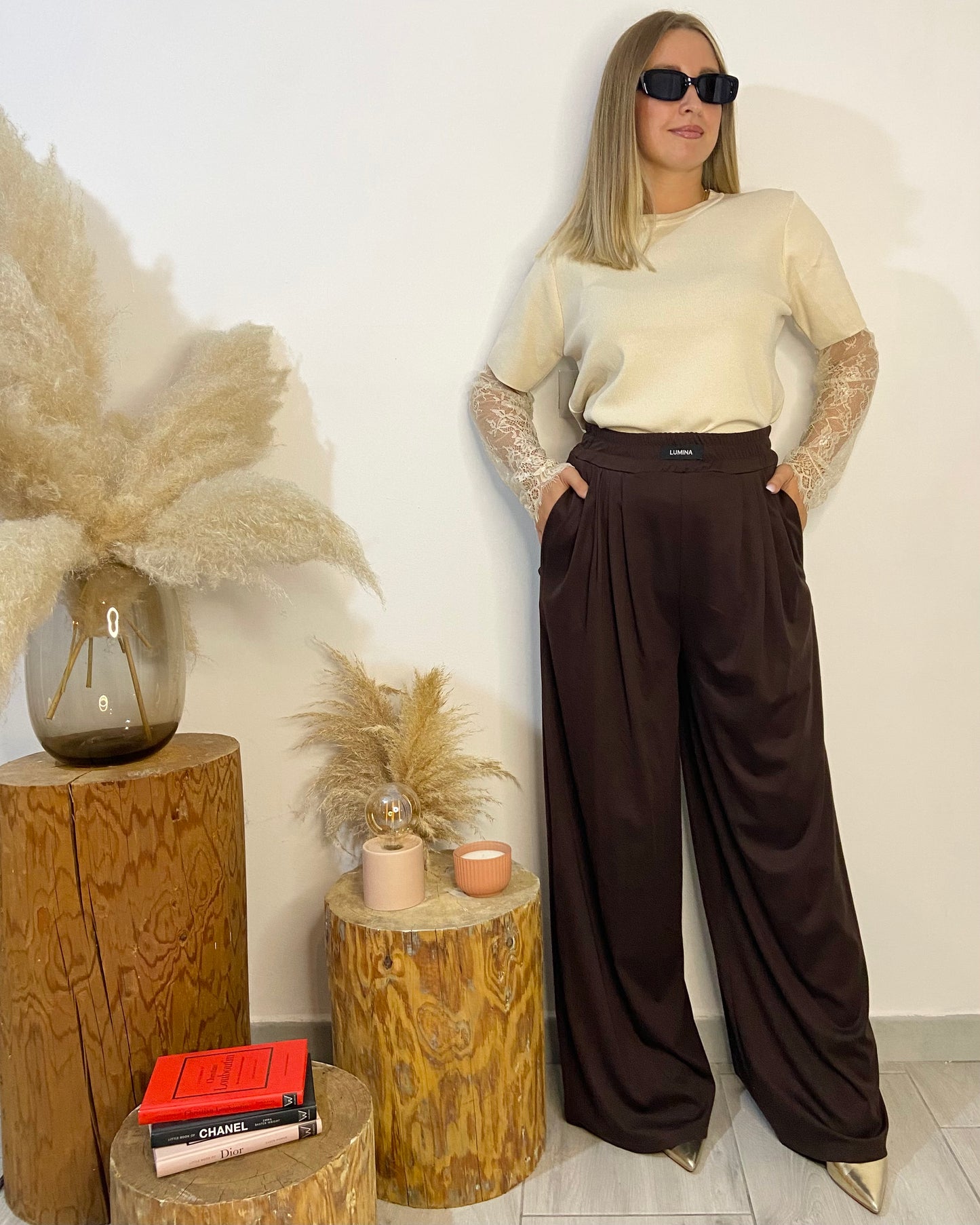 LUMINA pantalone morbido
