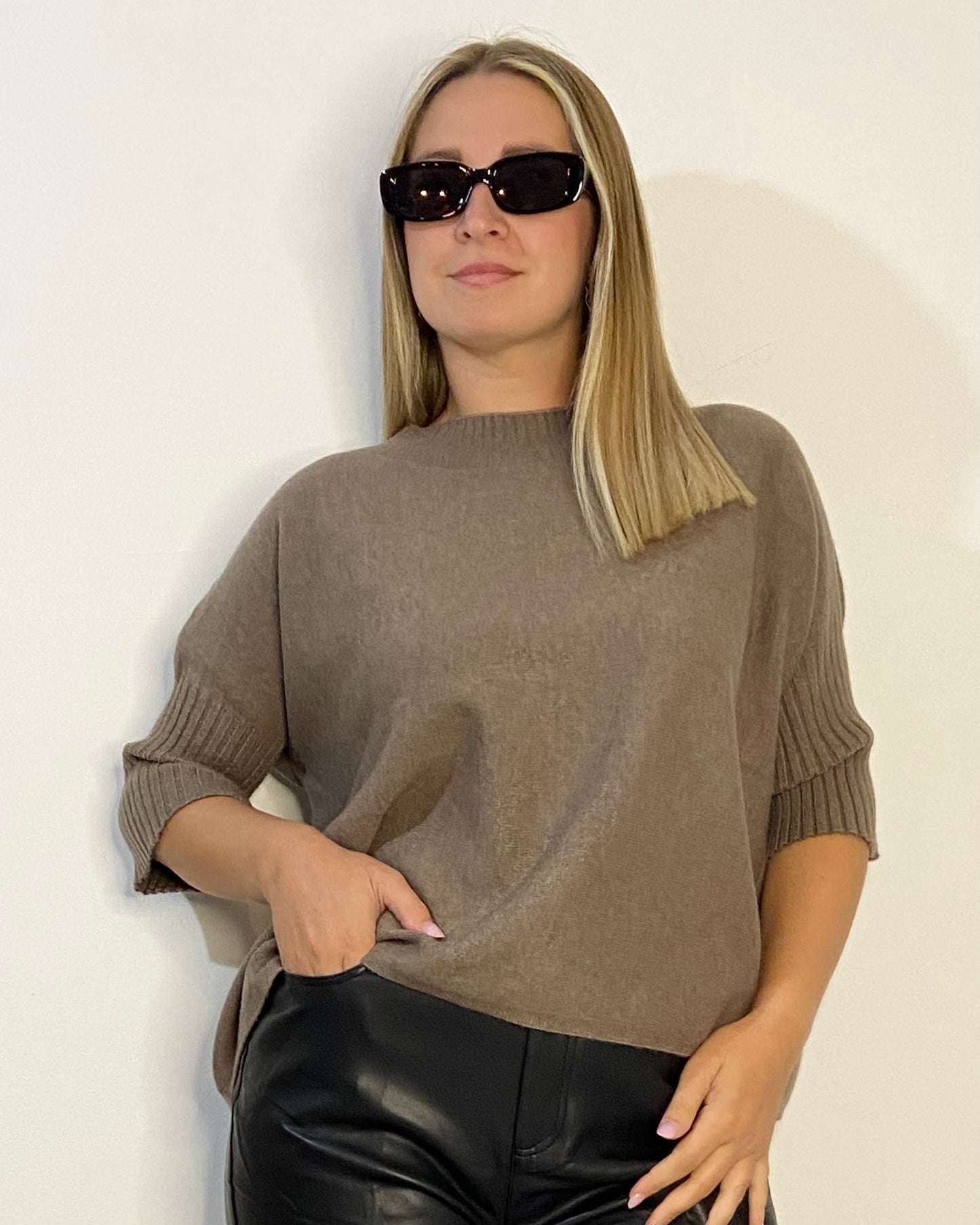 Maglia in misto lana