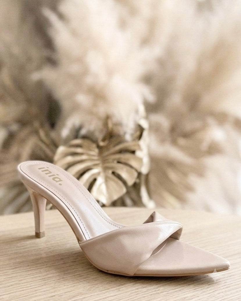 Sandali sabot con tacco